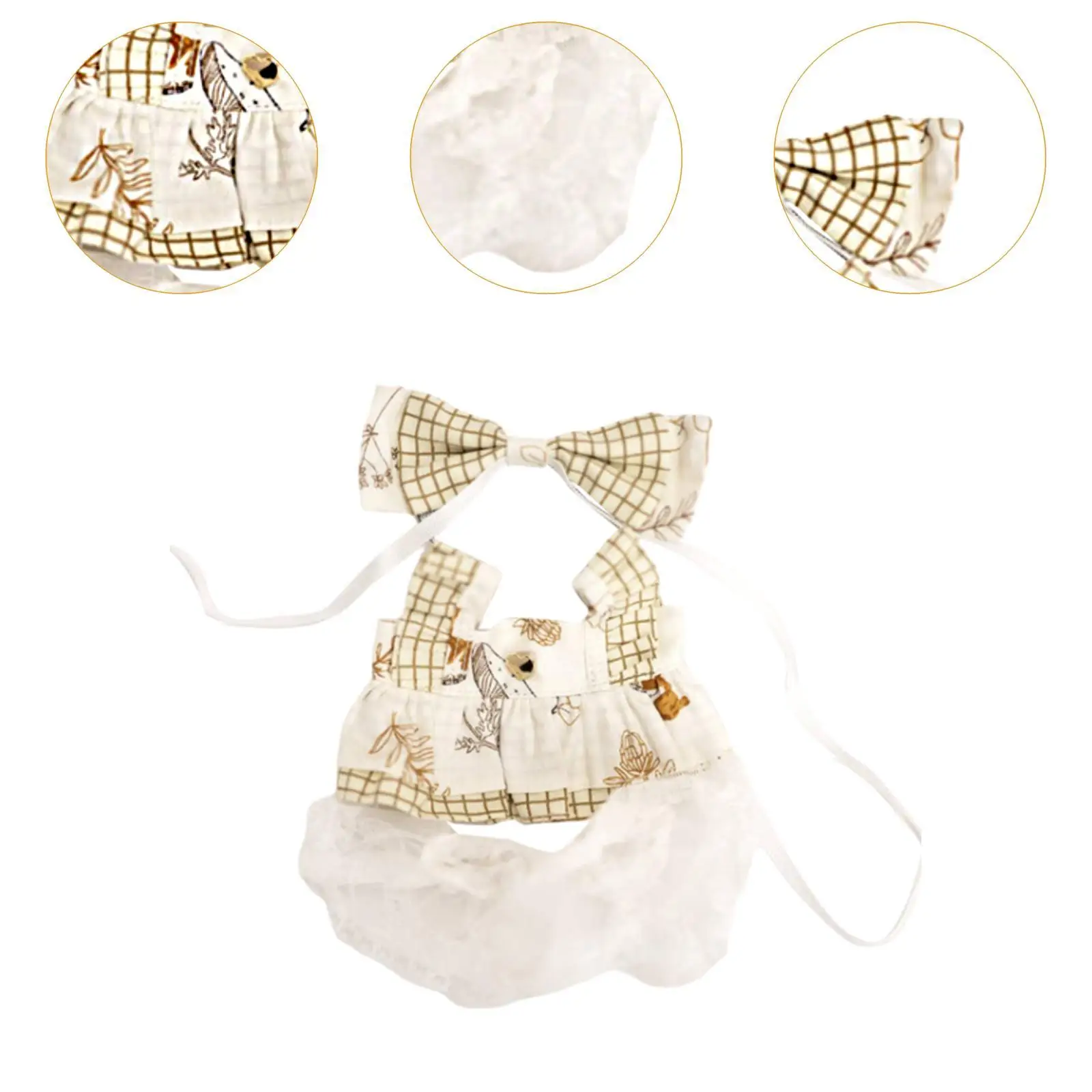 Tenue de poupée de 20cm pour filles, accessoires de robe pour cadeau d'enfants, accessoires Photo pour poupées