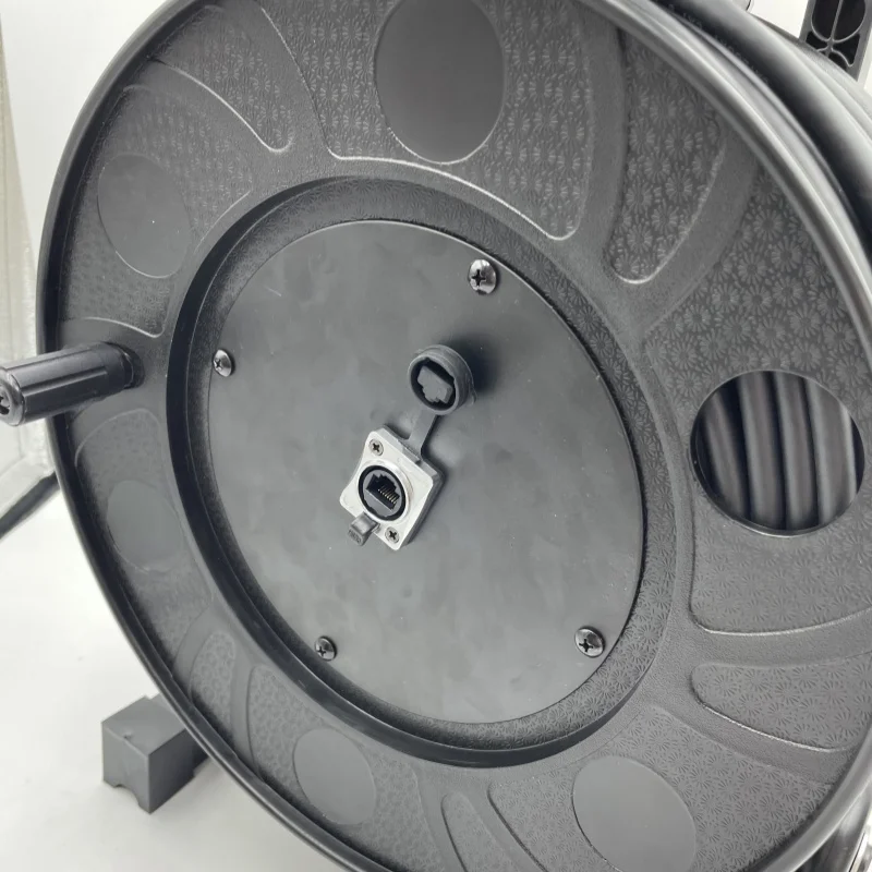 Cable múltiple de red SFTP Cat6a con bobina de cable Tambor 100 m