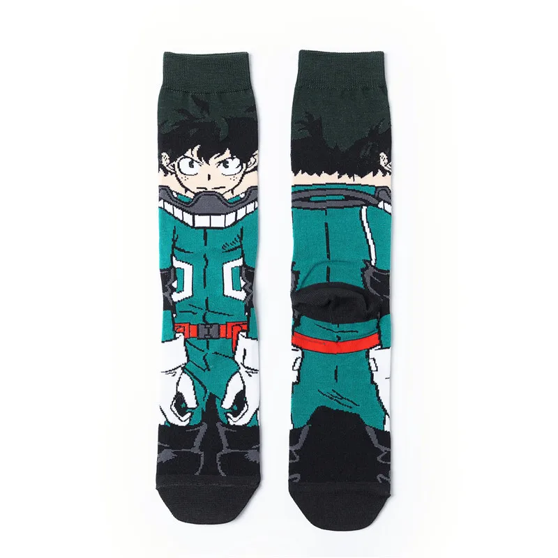 Hot My Hero Academia Anime Bakugou Katsuki Might Todoroki Shoto Midoriya Izuku Socks Cosplay Adult Sockings Accessories Gift