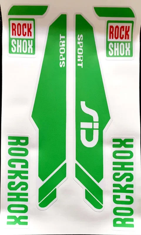 Pegatinas reflectantes para marco de bicicleta de montaña, pegatina para horquilla de bicicleta rockshox rock shox sid, gran oferta