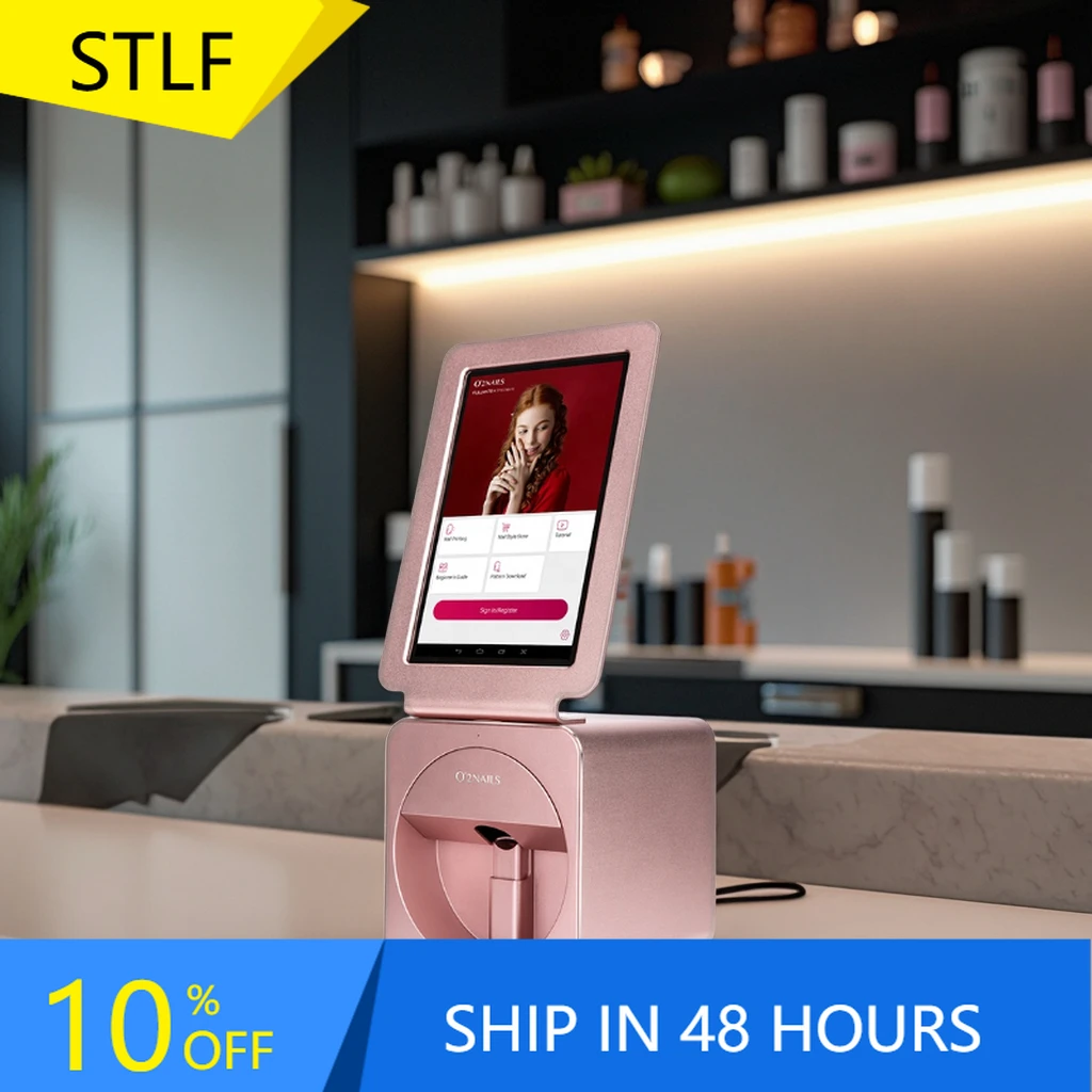 

STLF10,1-дюймовая печатная машина с легковым узором «сделай сам», дизайн ногтей, печатная машина для дизайна ногтей и пальцев для маникюра, педикюра, салона