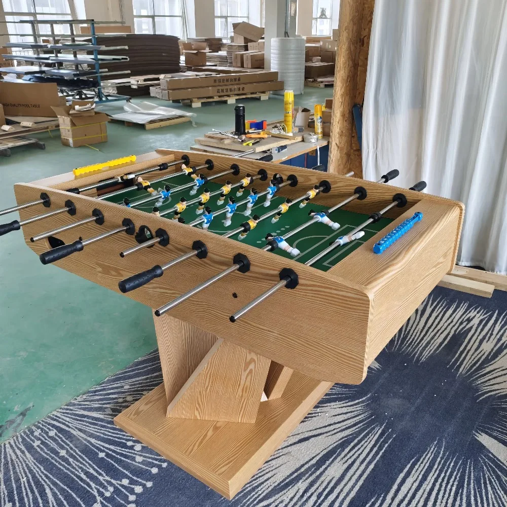 Handle Football Soccer Toy Game Sportcraft  Solid Wood Football Table Indoor Sports Foosball Table Hand Football Table Soccer