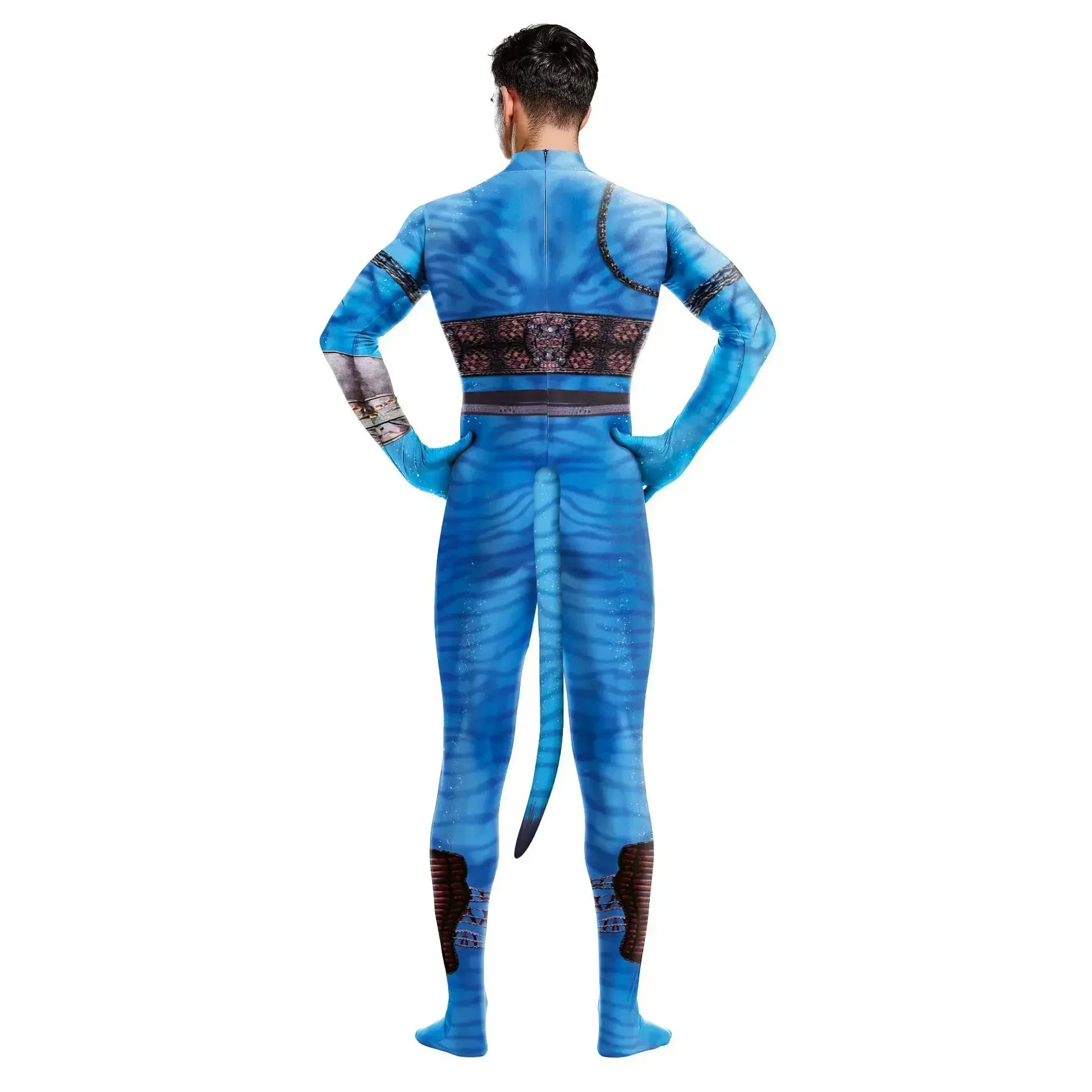 Avatar Costume Donna Uomo Film Avatar Il Via dell'Acqua Cosplay Abbigliamento Sexy Adulto Bobysuit Jake Sully Neytiri Zentai Tute