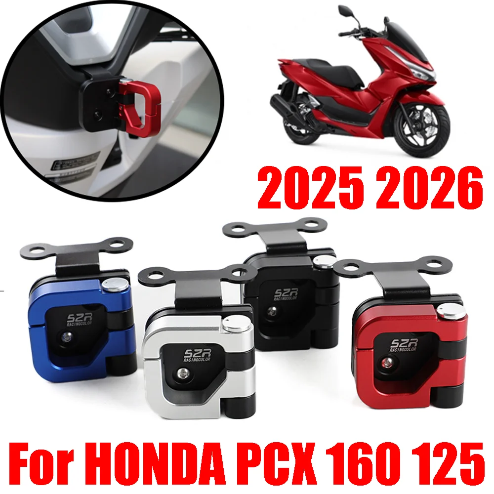 Для Honda PCX160 PCX125 PCX 160 PCX 125 2025 2026 аксессуары для мотоциклов складной крючок для шлема сумка для хранения багажа вешалка держатель
