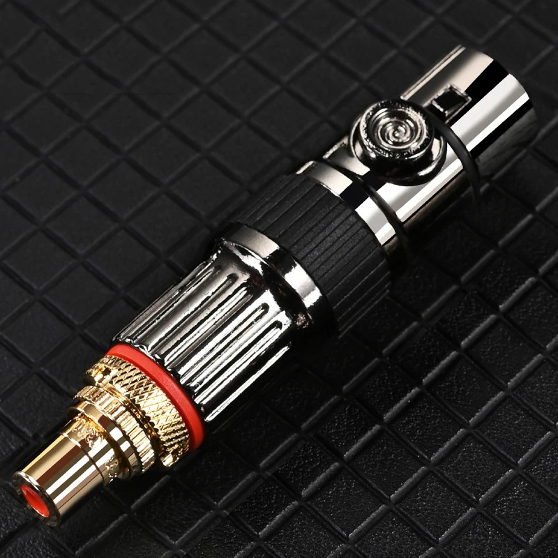 2PCS Gold Plated RCA Female to XLR Male/Female Audio Converter Adapter for Mixer Amplifier Microphone Sound Card