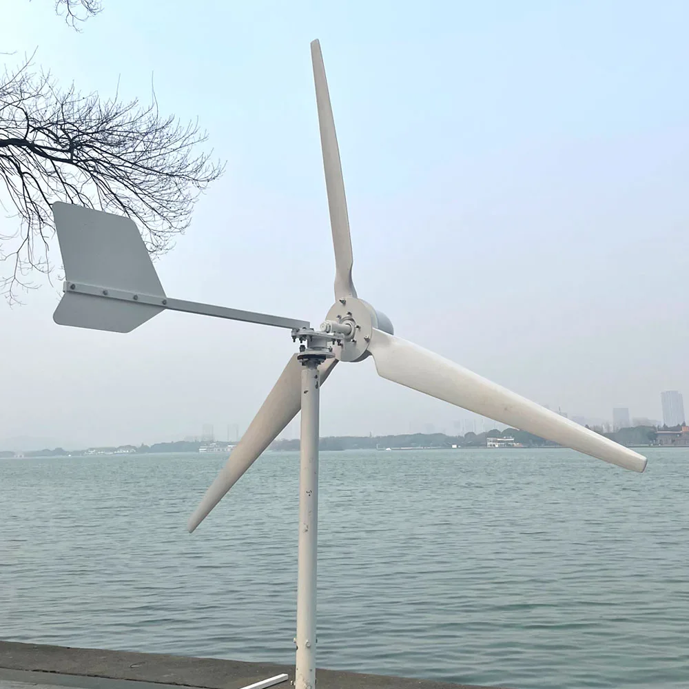 20KW Wind Turbine 48V  96V 220V 380V Permanent Magnet Generator MPPT Charge Windmill 3 Blades With On Grid System For Farm use