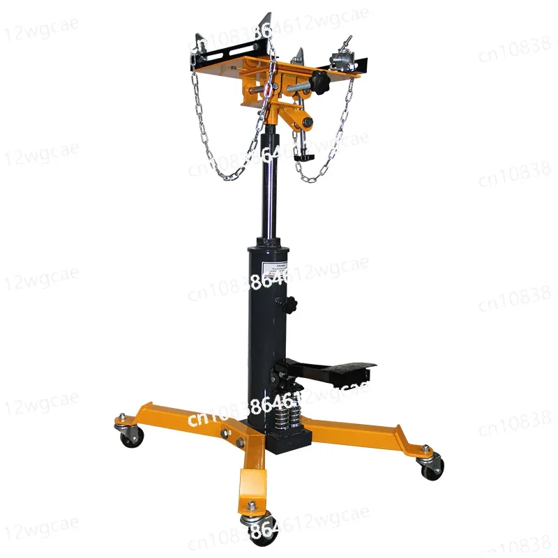 0.6T New Gearbox Bracket Load-bearing Engine Lifting Tool High Transporter Auto Repair Jack Double Piston Pump