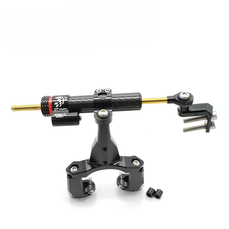 

Suitable for Ninja Kawasaki Ninja400 Ninja 400 Titanium Feet Damper Modified Parts to Prevent Front Swing