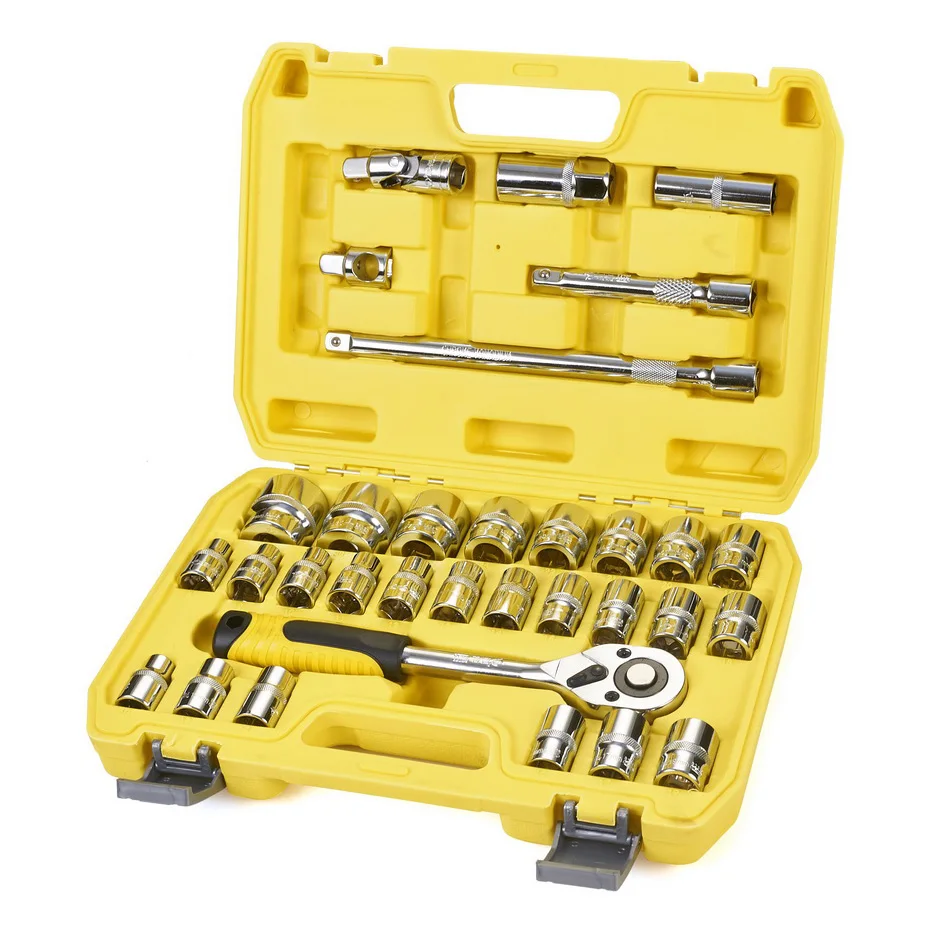 عالية الجودة Cr-V متعدد الأحجام مجموعة مقابس الحديثة مزيج اسئلة بت تخصيص لتقوم بها بنفسك أداة إصلاح المنزل مجموعات مع OEM غطاء واقٍ مزخرف لهاتف آيفون