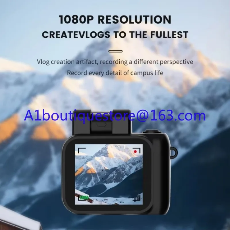 Good Feedback Y4000 Mini Camera 1080P HD Digital Camera With Screen Portable Retro Travel Vlog Student Small Camcorder