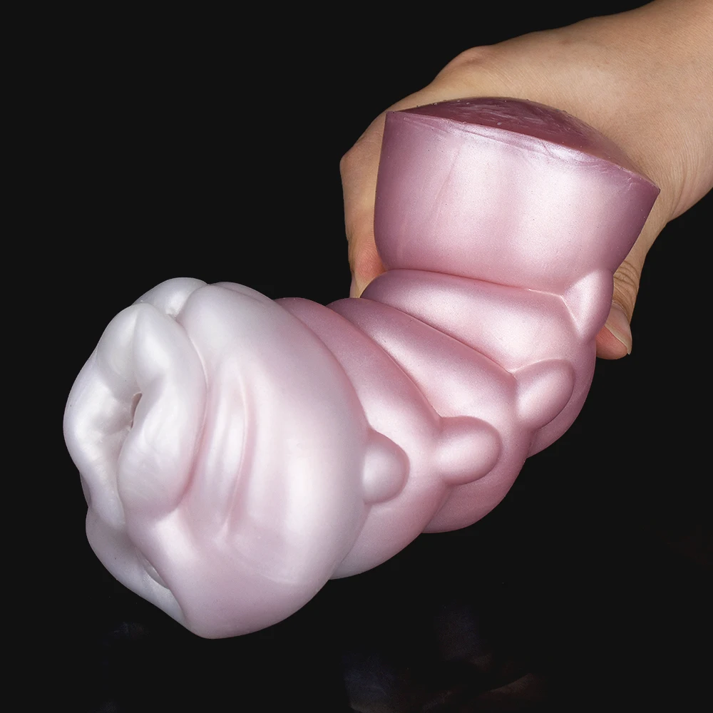 เครื่องช่วยสำเร็จความใคร่ชาย GEEBA 6147 รุ่นแฟนตาซีดราก้อน ทำจากซิลิโคนเนื้อนุ่ม รูปทรงเครื่องบิน ช่องคลอดจำลองสมจริง ของเล่นทางเพศสำหรับผู้ใหญ่ 18+