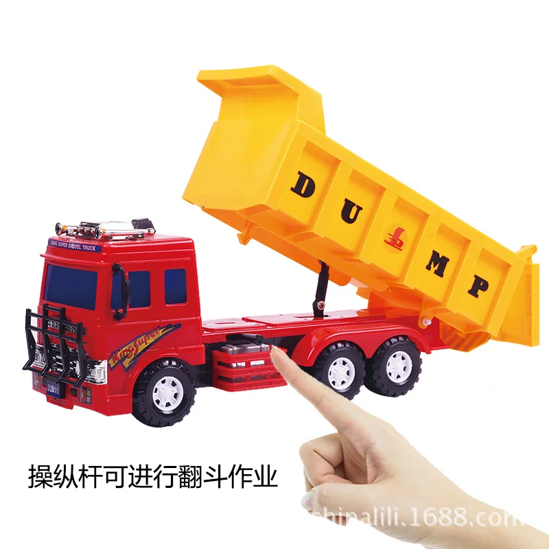 Toy engineering truck medium inertia dump model children's transport truck Baby boy toy gift model  toys for boys