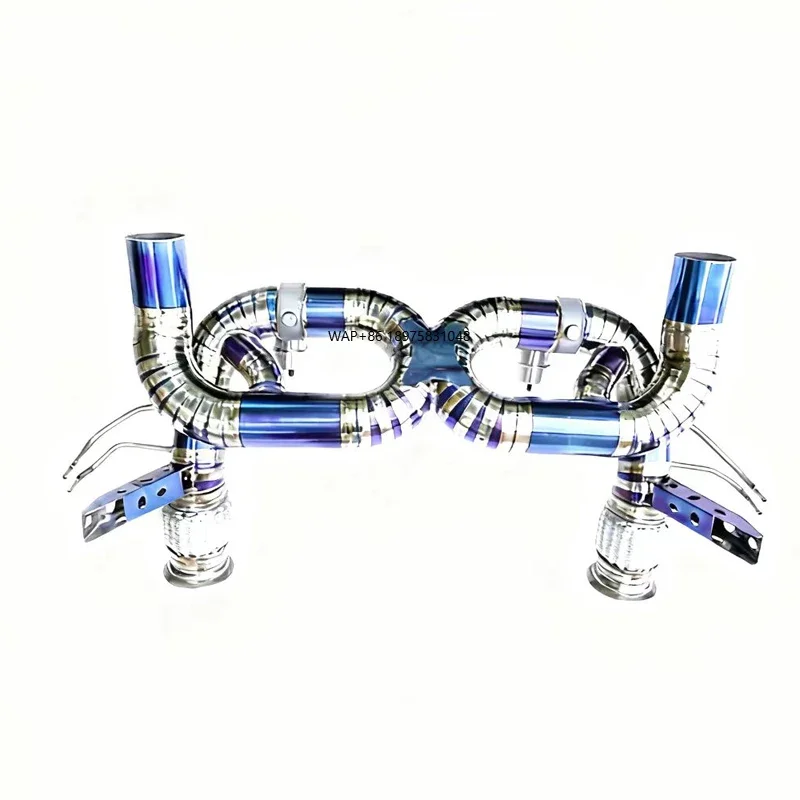 OUCHI Exhaust Catback Titanium Alloy for 2020+ for EVO/STO Euro6 5.2 V10 Car Accessories with Valves