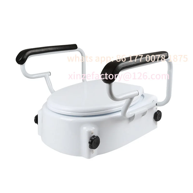 Customizable  Foldable Toilet Heightening Pad Toilet Elderly Safety Toilet Handrail