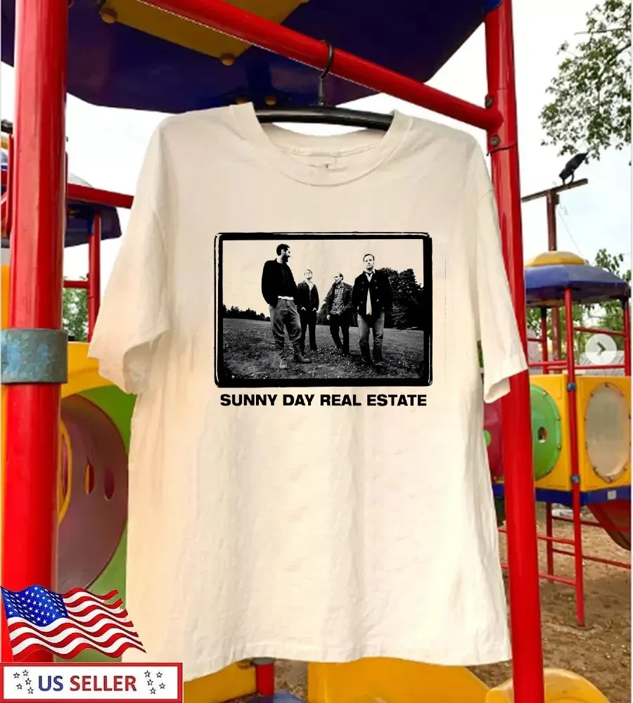 Sunny Day Real Estate Member White Cotton SHirt FULL size S-5XL DS691
