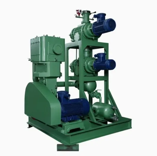 OEM 스크류 수직 무급유 왕복식 루츠 진공 펌프 유닛