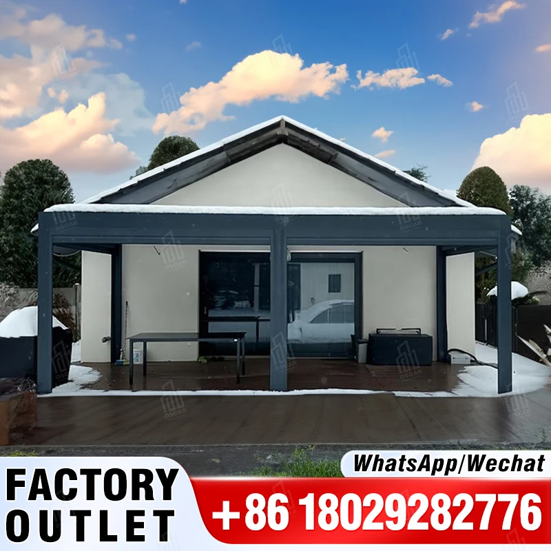 

OEM Factory 3x3 3x4 4x4 4x6 6x4m Outdoor Aluminum Gazebo Pergola Motorized Garden Aluminium Louver Pergola