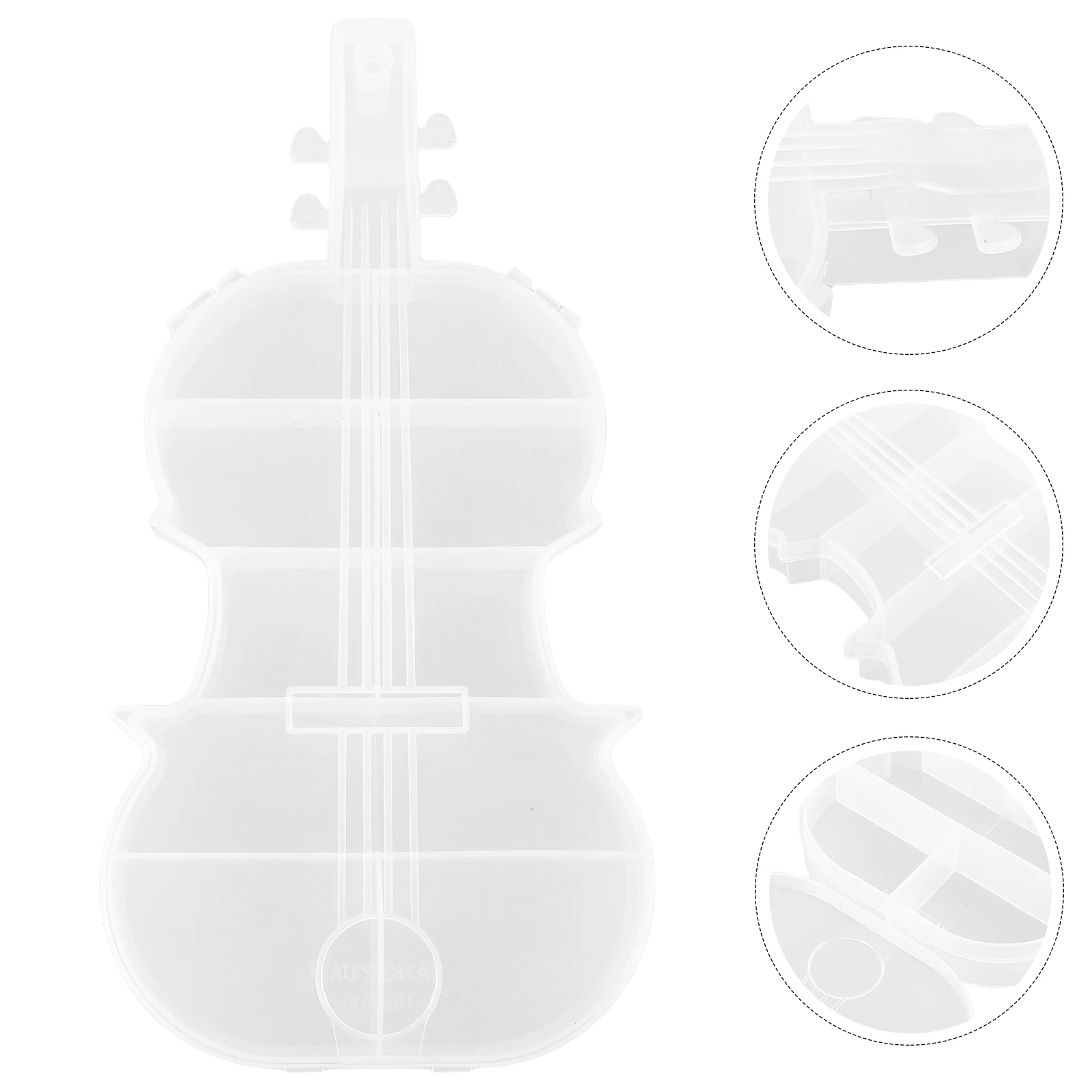 

Creative Jewelry Storage Box Ear Plug Container Craft Containers Plastic Bead Pp for Beads Organizer