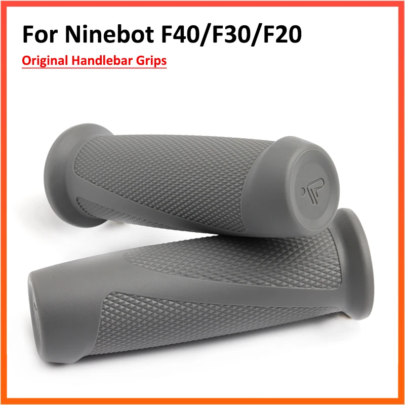 Original Handlebar Grips For Ninebot F40 F30 F35 F20 KickScooter Electric Scooter Handle Grip Left Right 1 Pair Rubber Parts