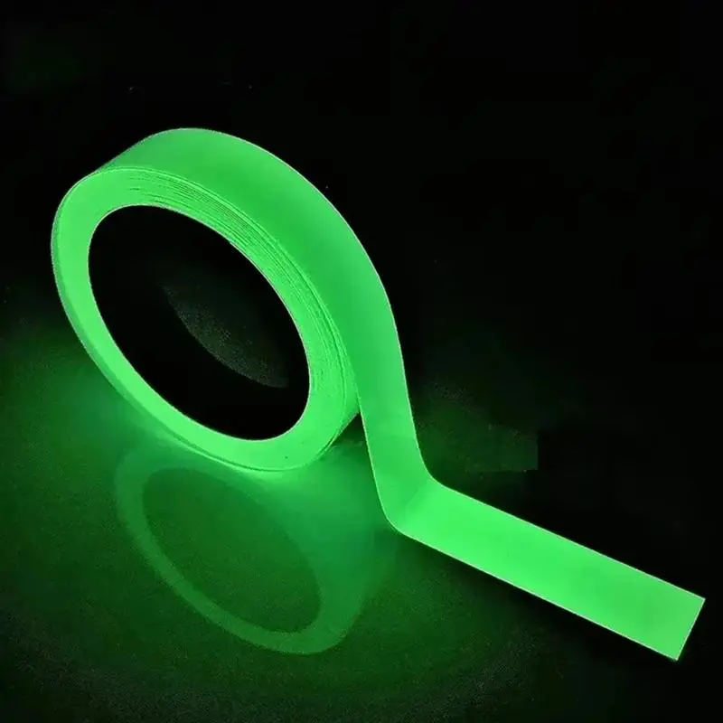 Glow In The Dark Luminous Tape 1Pc Long Lasting Strong Self Adhesive Sticker Home Safety Warning Stage Outdoor Marking Decor