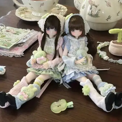 Комплект платья горничной для кукол BJD Blythe 1/6