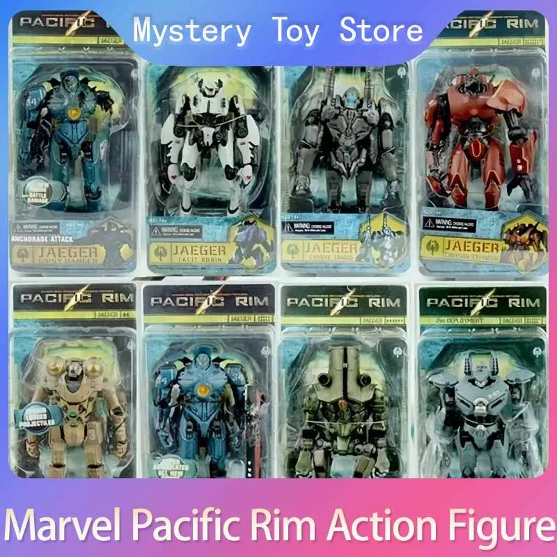 Hot Marvel Pacific Rim Action Figure Toys Red Tramp Storm Crimson Mecha Ornament Doll 7-Inch Figurine Model Child Christmas Gift