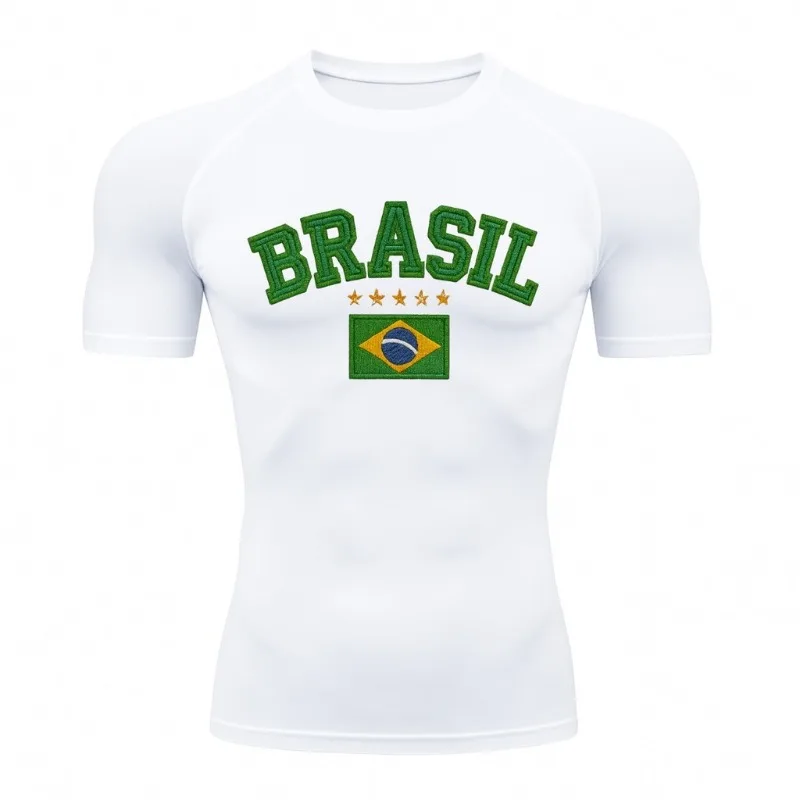 26 Year New 3D Fashion Personalized Printed Adult and Children's Shoulder Tight Fitness Training Clothing