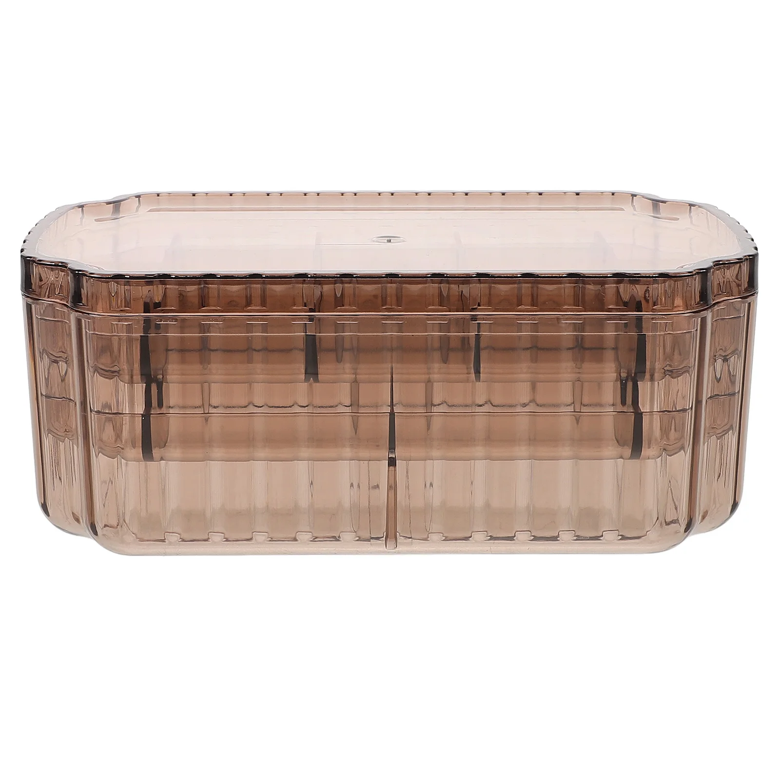 

Jewelry Storage 3 Layers Plastic ganizer for Earrings Jewlery Boxes Rings Necklaces Bracelets Craft Travel Small Size