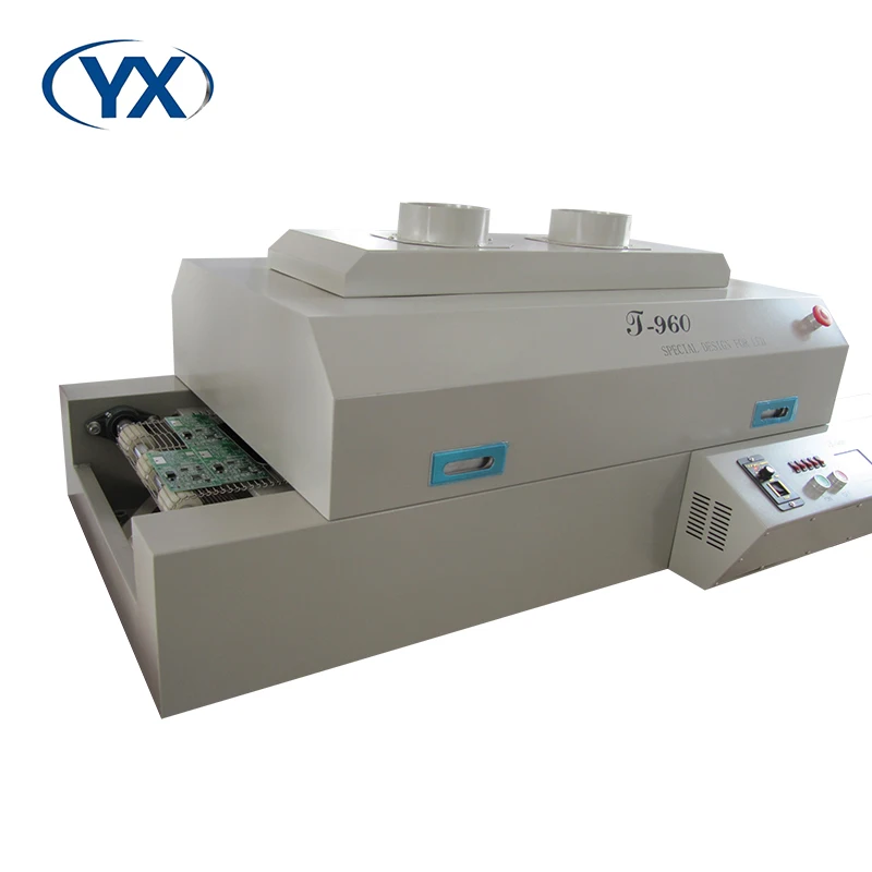 Low Cost SMT Infrared Reflow 5 Heating Zone T960 Up-down Heating with Good Quality