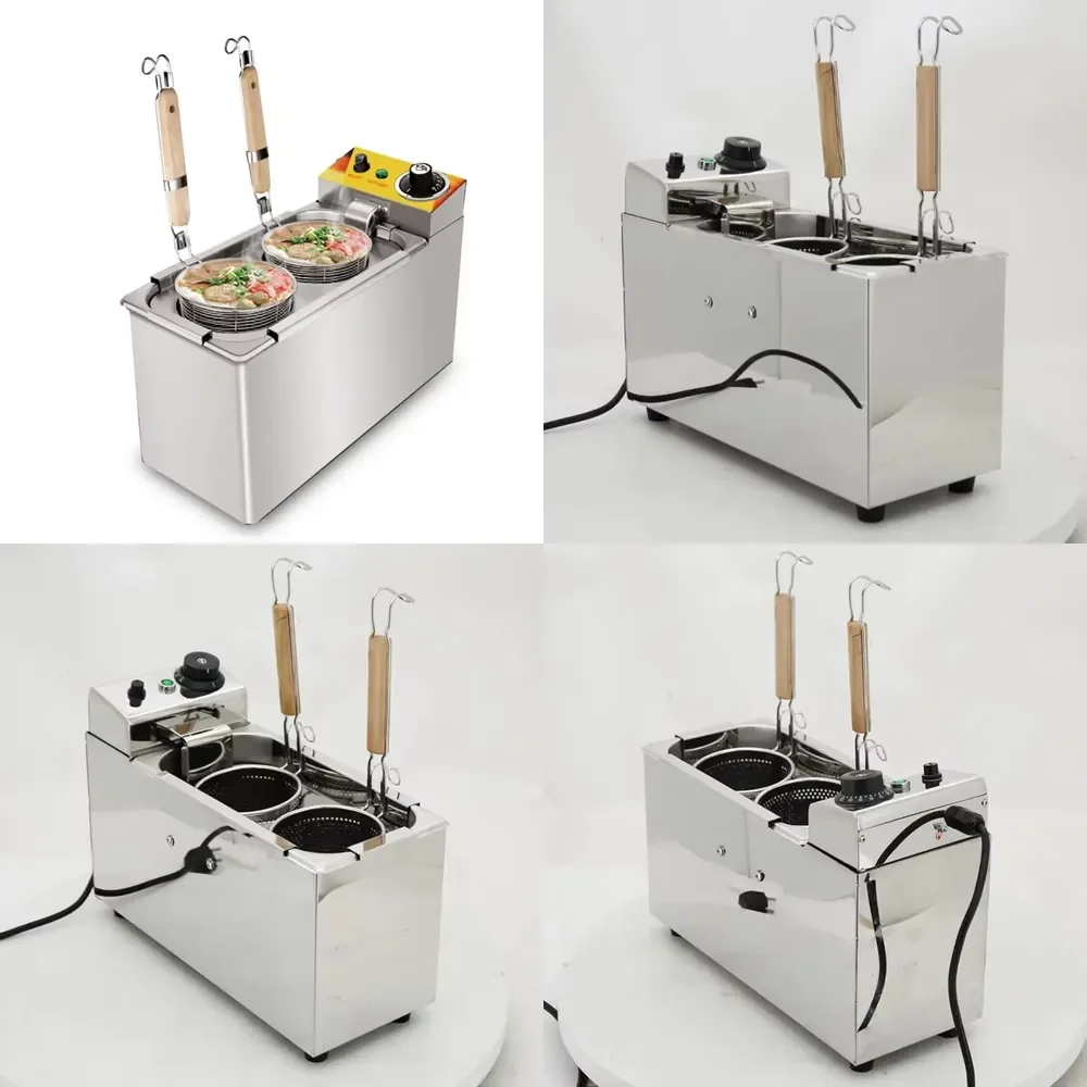 2026 Commercial Electric Noodle Boiler for Restaurant Canteen Stainless Steel Heavy Pasta Cooker Noodle Cooking Machine