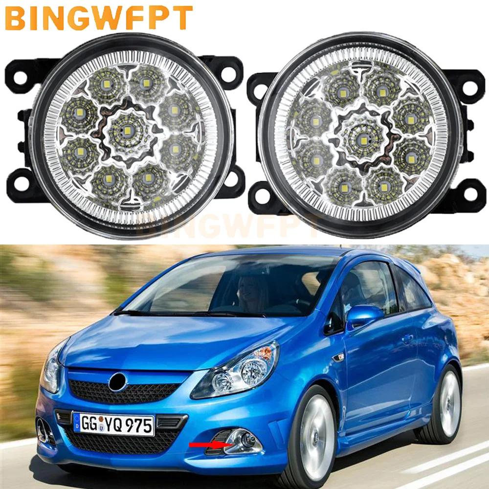 

Светодиодные противотуманные фары для Opel Corsa D OPC Corsa VXR 2006 2007 2008 2009 2010 2011 2012 2013 2014 2015 DRL 12 В Daylights Стайлинг автомобиля