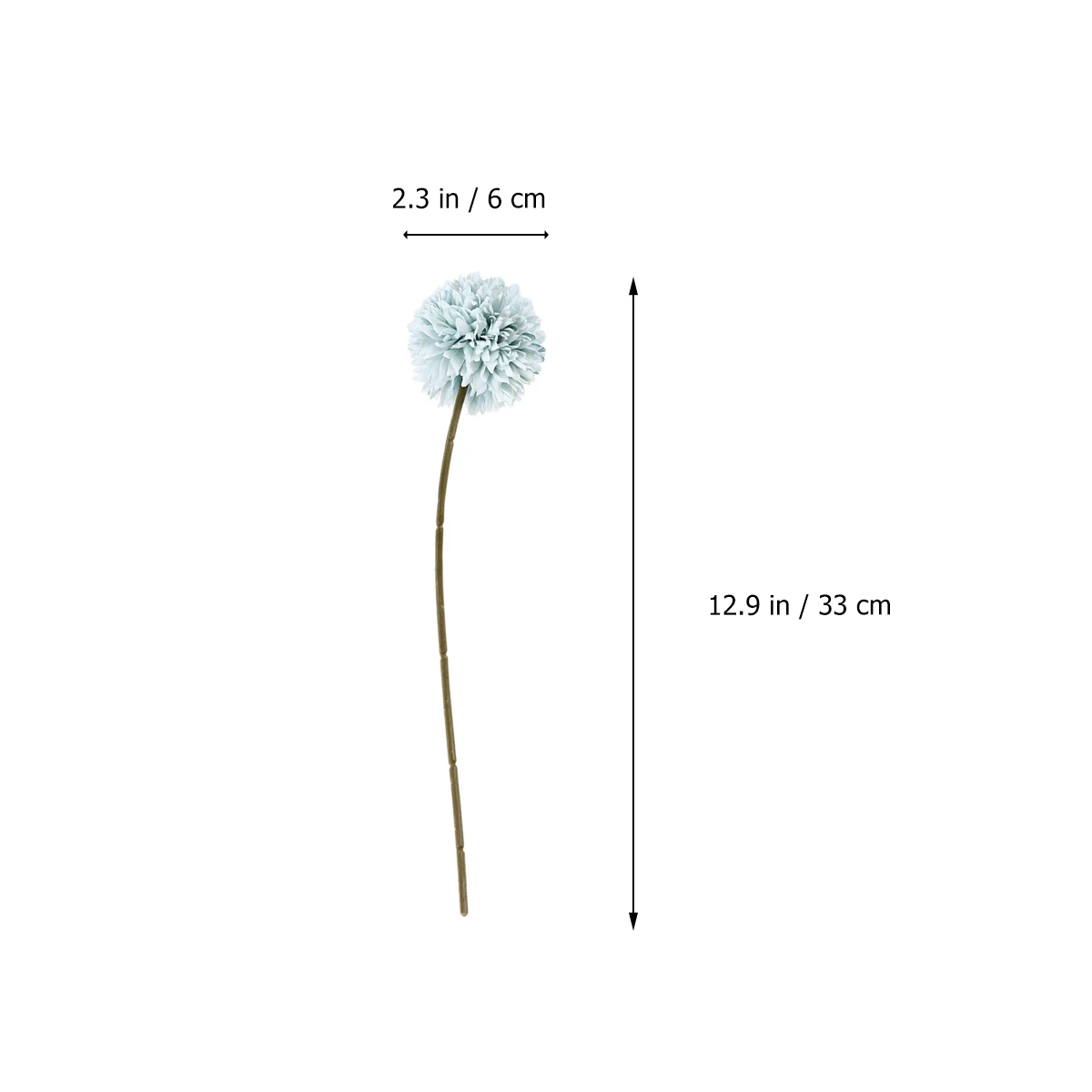 

6 Pcs Artificial Dandelion Flowers Silk Plant Decor Chrysanthemum Home Garden Wedding Lifelike PartyDecoration