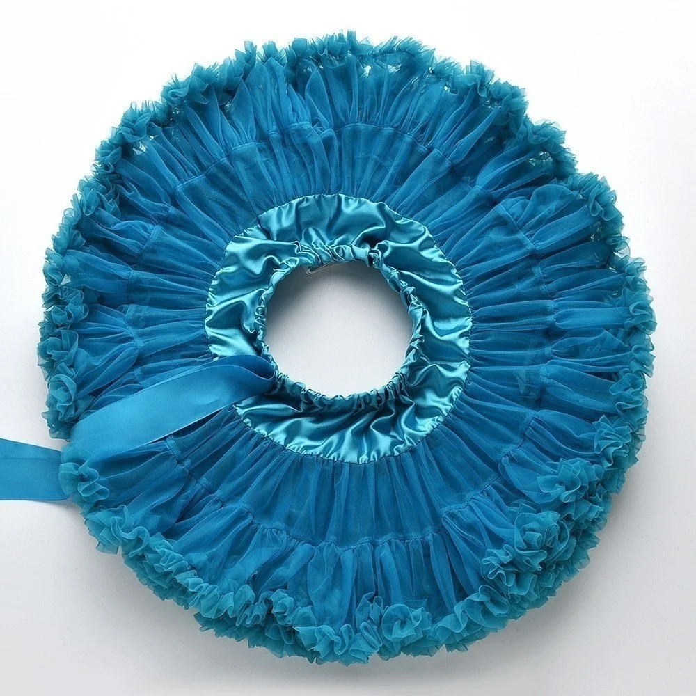 Mädchen Grüner Tüll-Petticoat Weihnachtsmann-Tutu-Rock Mädchen Weihnachtskostüm Petti-Rock Tanzrock Mädchen Kinderkleidung Kinderbekleidung – Detail 16