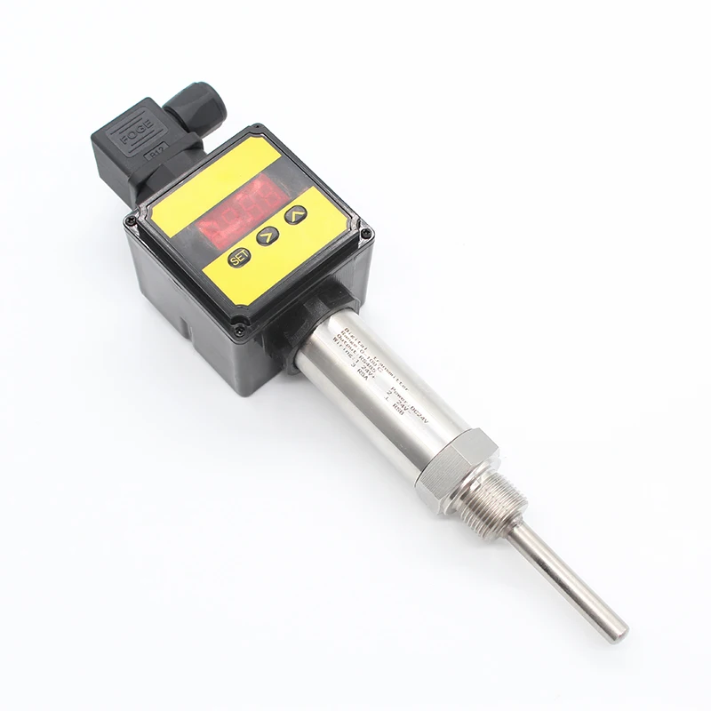 0-100'C Temperature Transmitter Digital Display Version 4-20mA 0-5V 0-10V RS485 output Temp. Sensor Probe