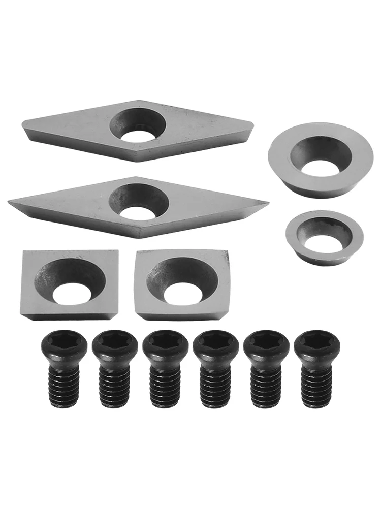For Craftsmanship Carbide Cutter Inserts Woodworking Lathe Tools Cutter Lathe Tool Set For Beginners Long Tool Life
