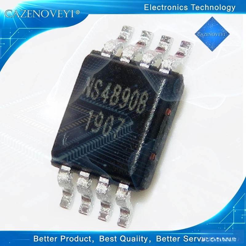 (5-10-20-30-100PCS) NS4890 MSSOP-8 NS4890B