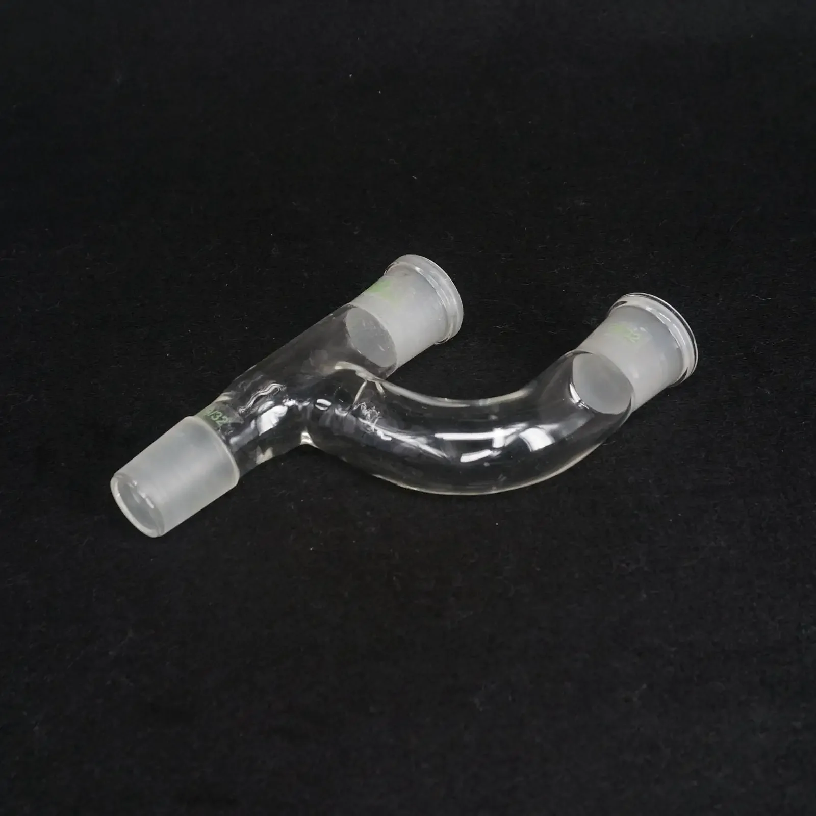 junta de vidro de borosilicato tres vias destilacao cabeca adaptador tubo conector de vidro laboratorio 29 32 01