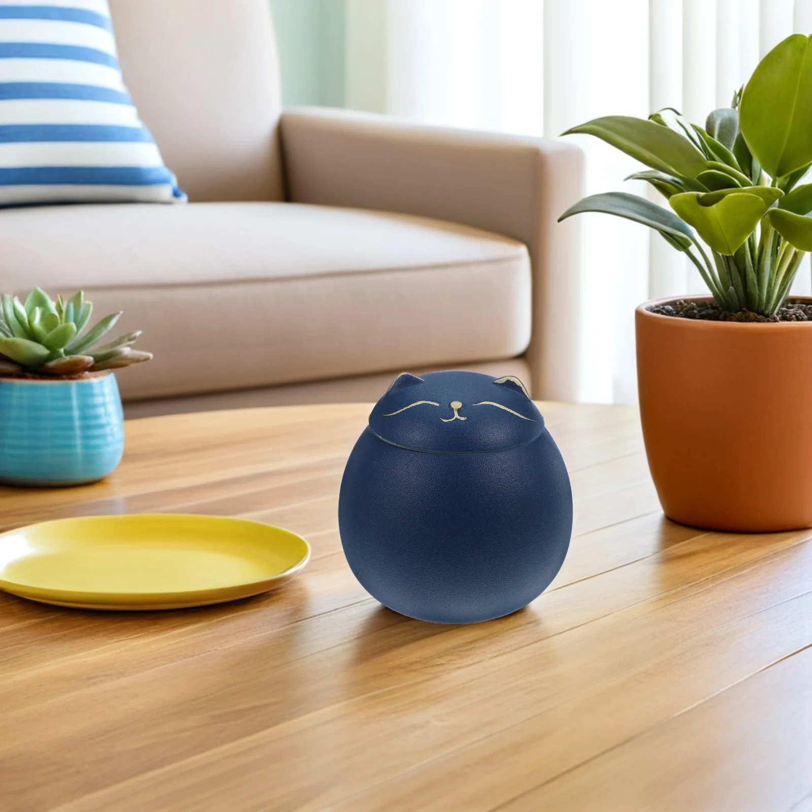 

Sealing Tea Jar Ceramic Material Tasteless Safe Healthy Hold Black Green Scented Tea Leaves Storage Can Food Storage Jar