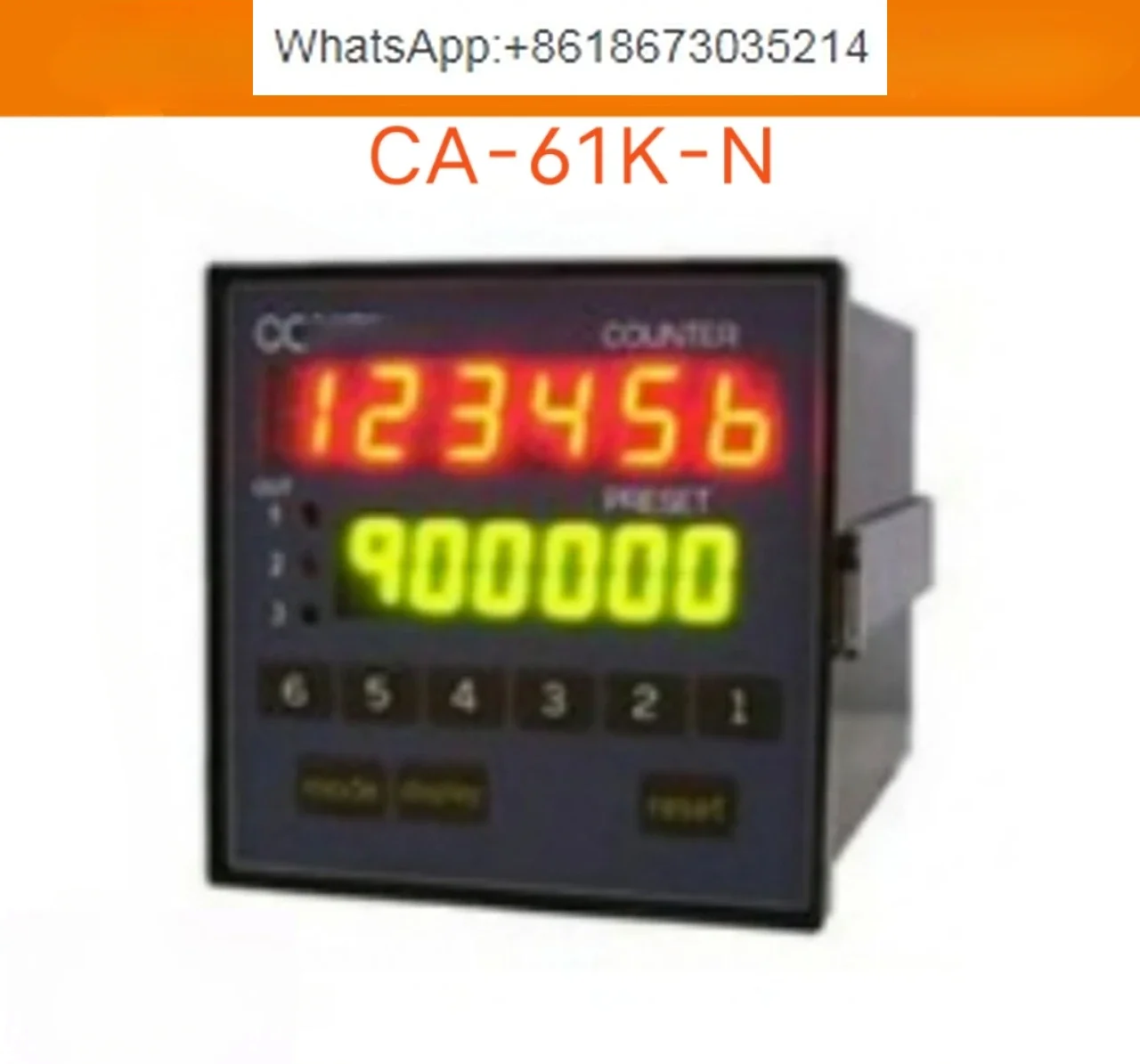 Counter CA-61K-N/CD-60K-N/CH-7P/A CU-62K-N Meter