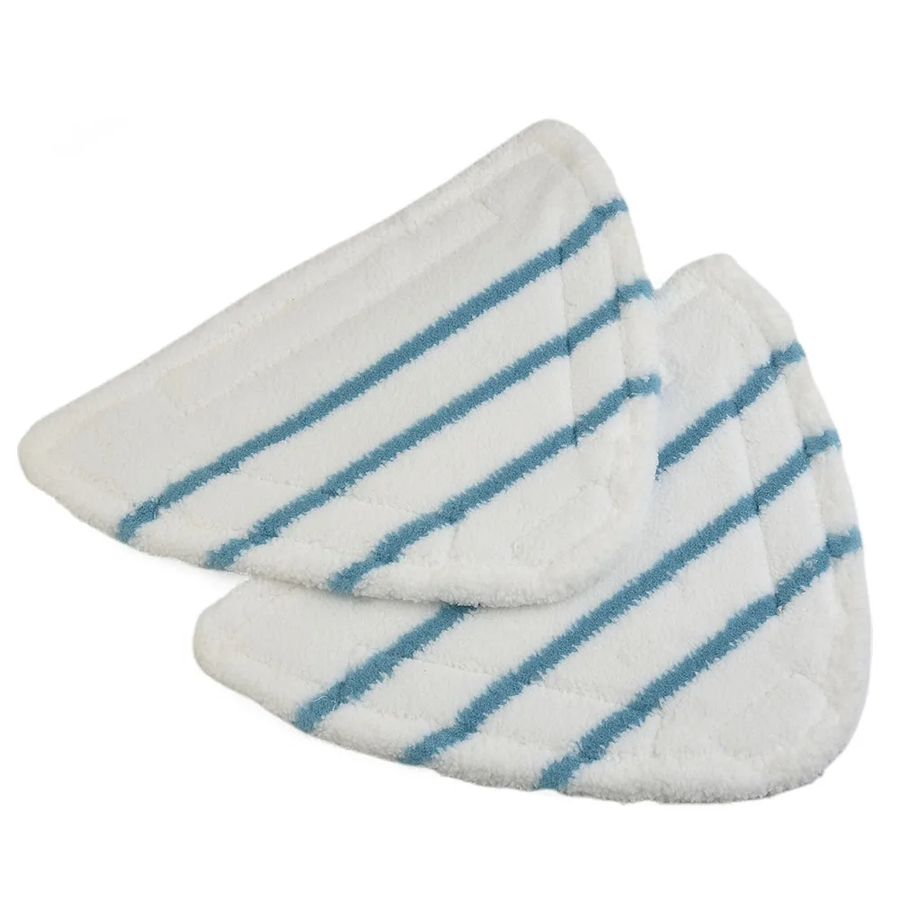 2pcs Replacement Washable Mop Cloths Made of Microfibre for BELDRAY BEL0636 For Steam Cleaner Pads for Hard Floor Maintenance