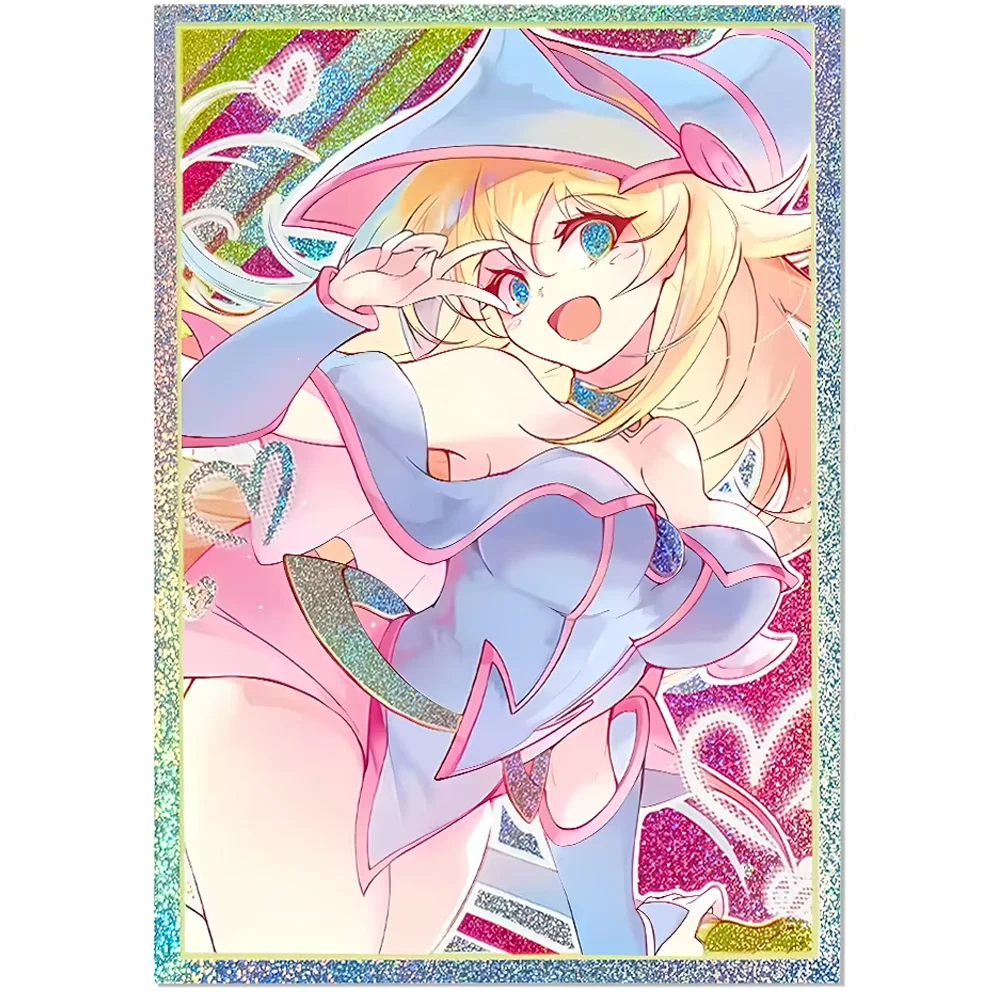 

50PCS 63x90mm Anime Cute Card Sleeves Cartoon Card Protector for YGO Game Cards Sleeves Foil Board Games Card