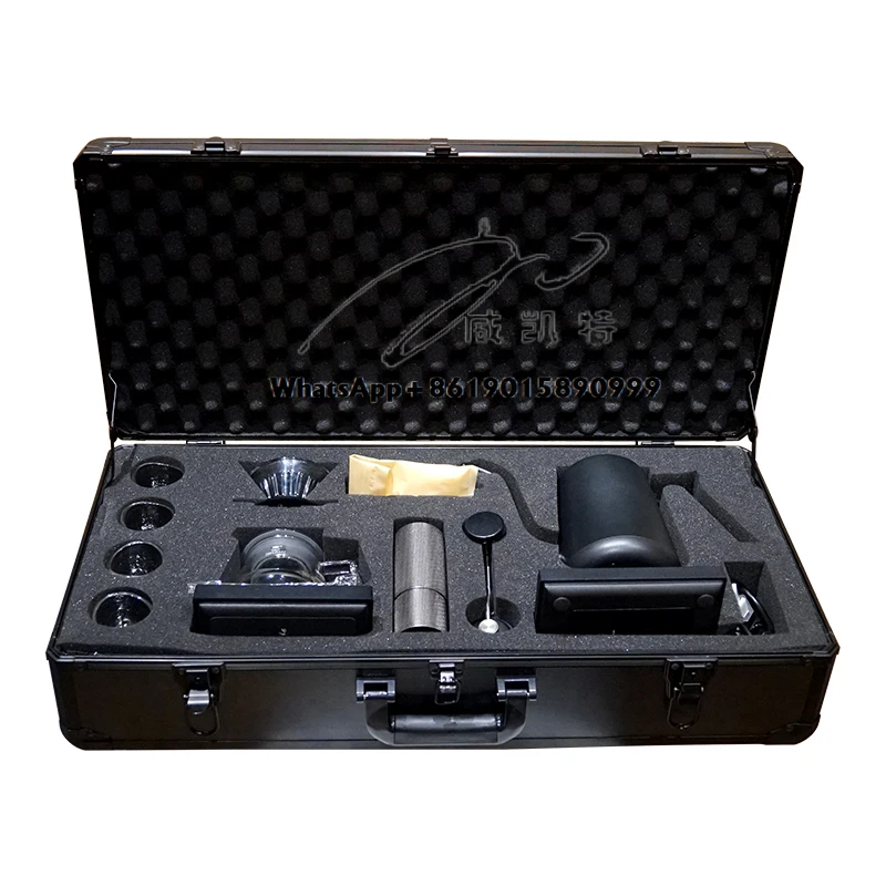 TIMEMORE Manual Coffee Grinder Set Chestnut C2 Carrying Kit Outdoor Camping Coffee Set - Image 2