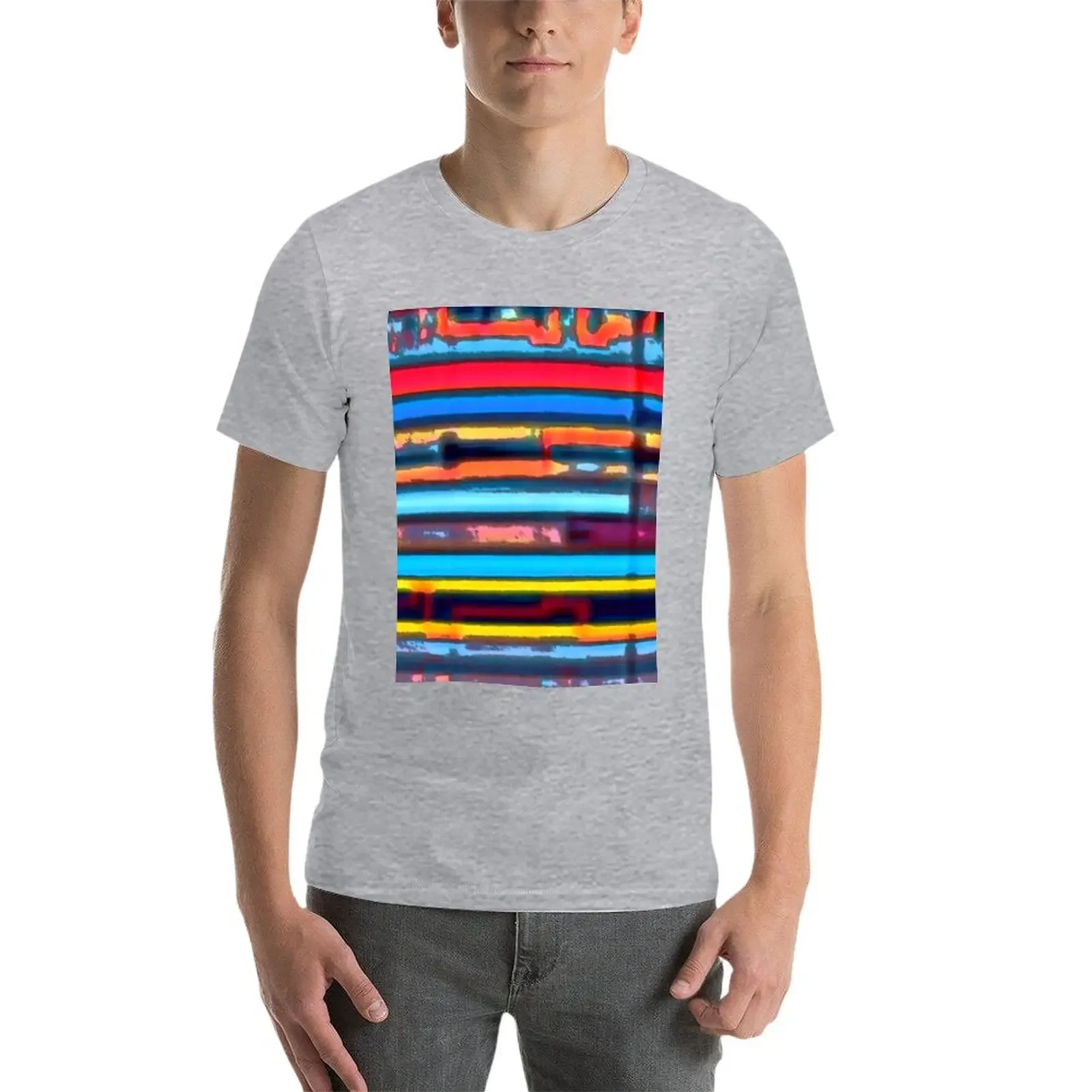 Ableton Live Distortion T-Shirt Aesthetic clothing plus size tops boys animal print T-shirt men