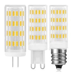 1pc AC DC12v 24v G4 G9 E14 3000k Natural White 4000K 6000K  5W LED Corn Lamp 12V 24V LED Spotlight Car Ship Yacht Boat Machine