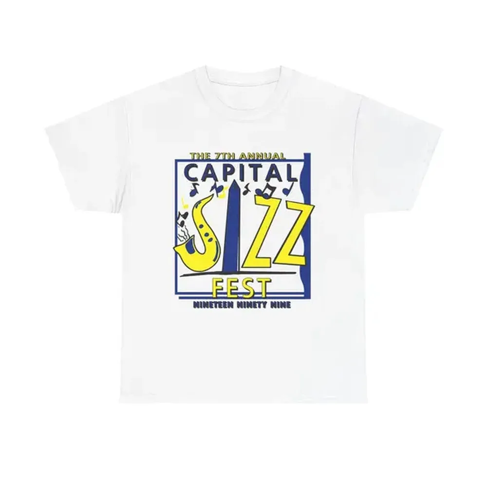 Capital Jazzfest Heavy Cotton Tee.