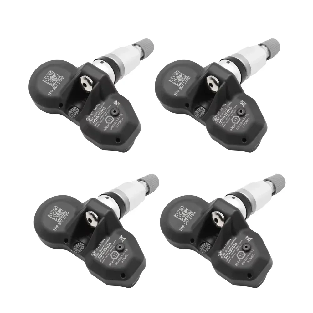 

4PCS 7PP907275F Car Tire Pressure Monitor Sensor TPMS 433MHZ For Audi A4 A6 A8 Q7 R8 Porsche 911 Bentley Lamborghini Volkswagen