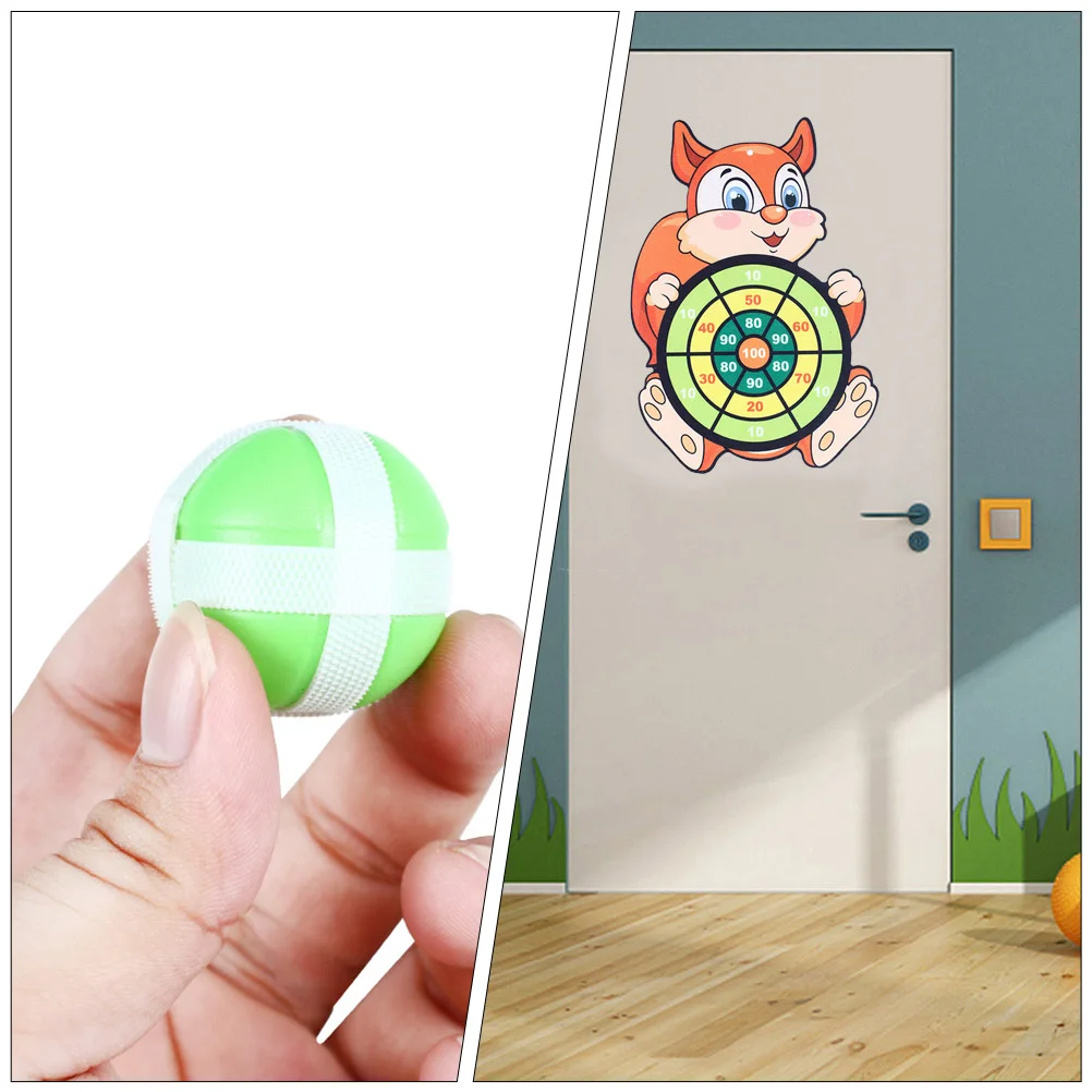 Zabawka rzutki dla dzieci, puzzle, edukacyjna gra planszowa, zestaw flanelowy, lepka piłka, rzut dla dziecka