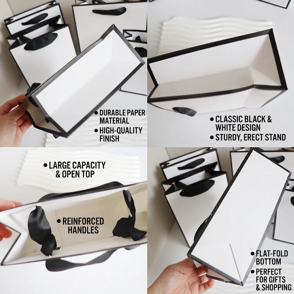 10 Stück benutzer definierte Ihren Namen Marke Papier Geschenke Taschen für kleine Unternehmen Schmuck Paket Taschen Kleidung Paket Papiertüten Perücke Hochzeit – Detail 5