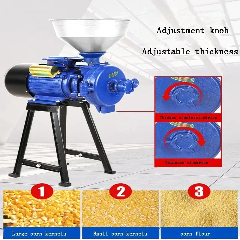 Purchasing Flour Stone Milling Machine Wet And Dry Whole Grains Grinder Corn Rice Peanut Grinding Coffee Bean Grinder