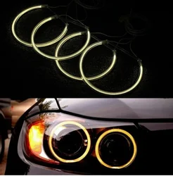 CCFL Angel Eye Halo Light Ring Fit for BMW E46 E39 E38 E36 Yellow
